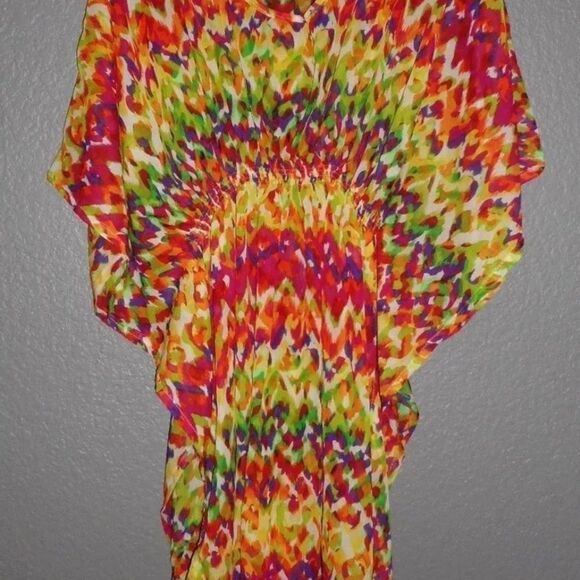 GORGEOUS CHIFFON swimsuit cover up - Picture 3 of 11